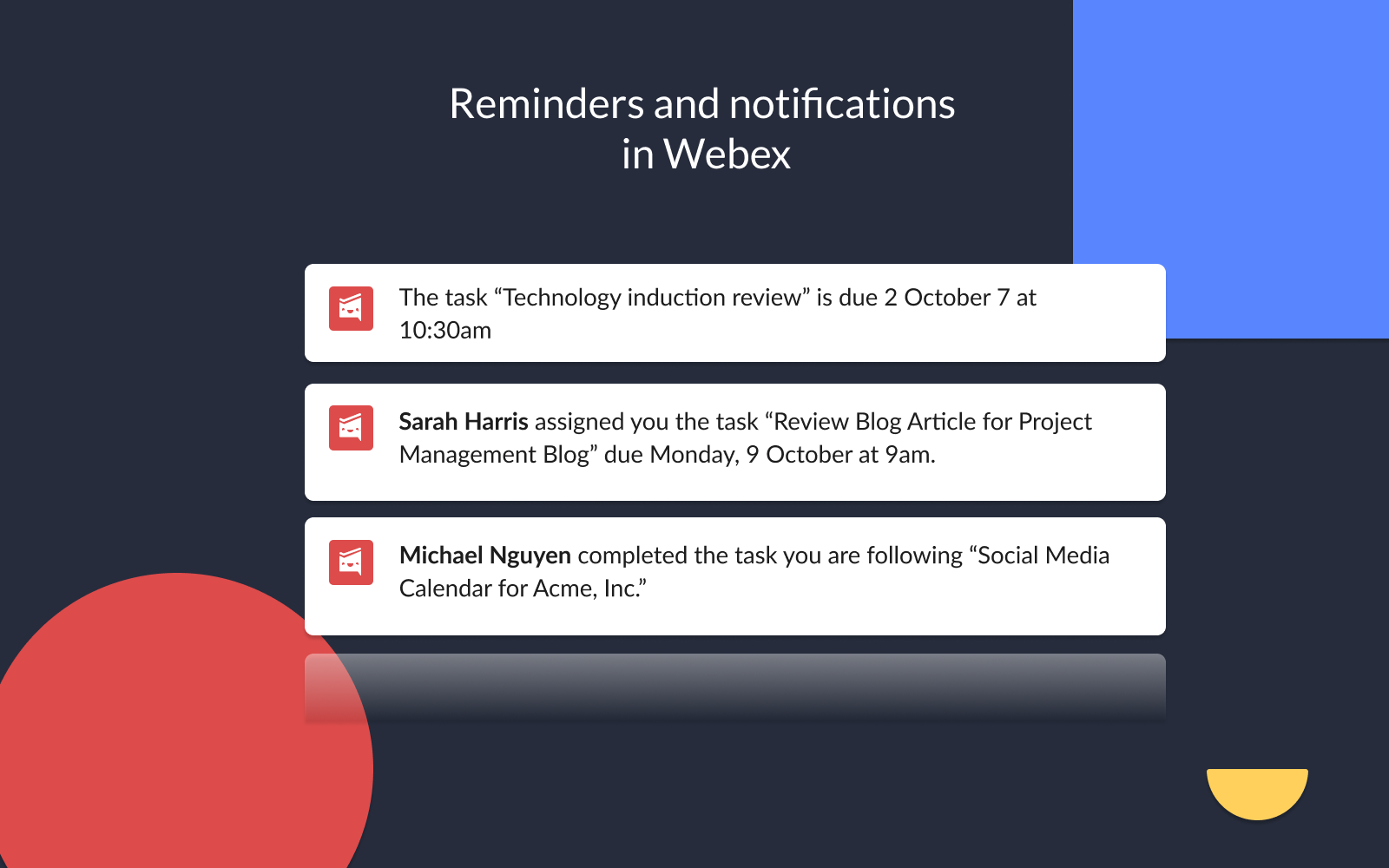 Tasks by Workast - Webex App Hub